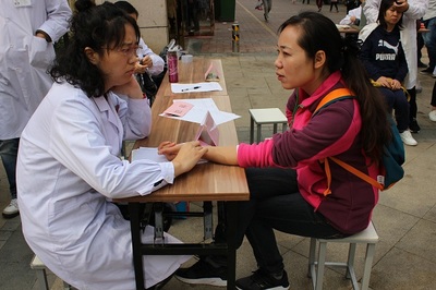 【金水區梓聞機構心怡路項目組】心怡路社區10月第二場睦鄰義診志愿活動圓滿結束